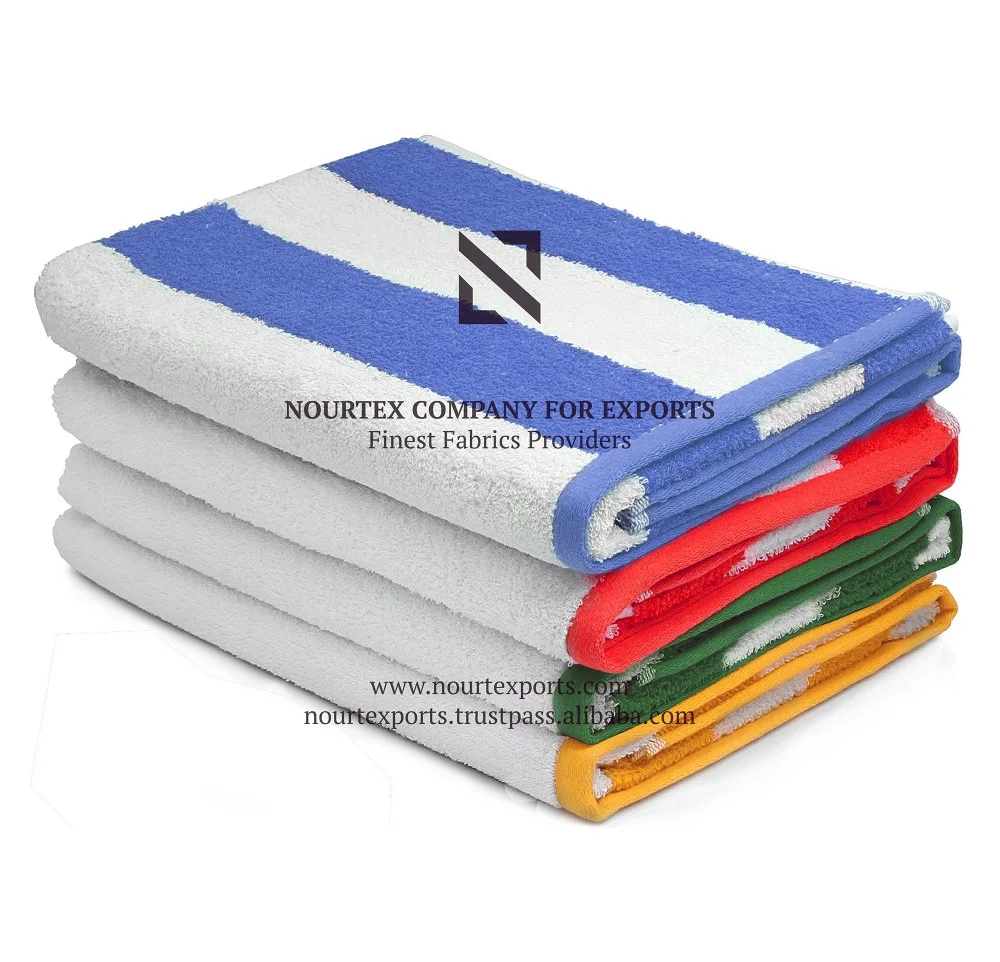 
Egyptian Cotton Fabric Beach Towel 
