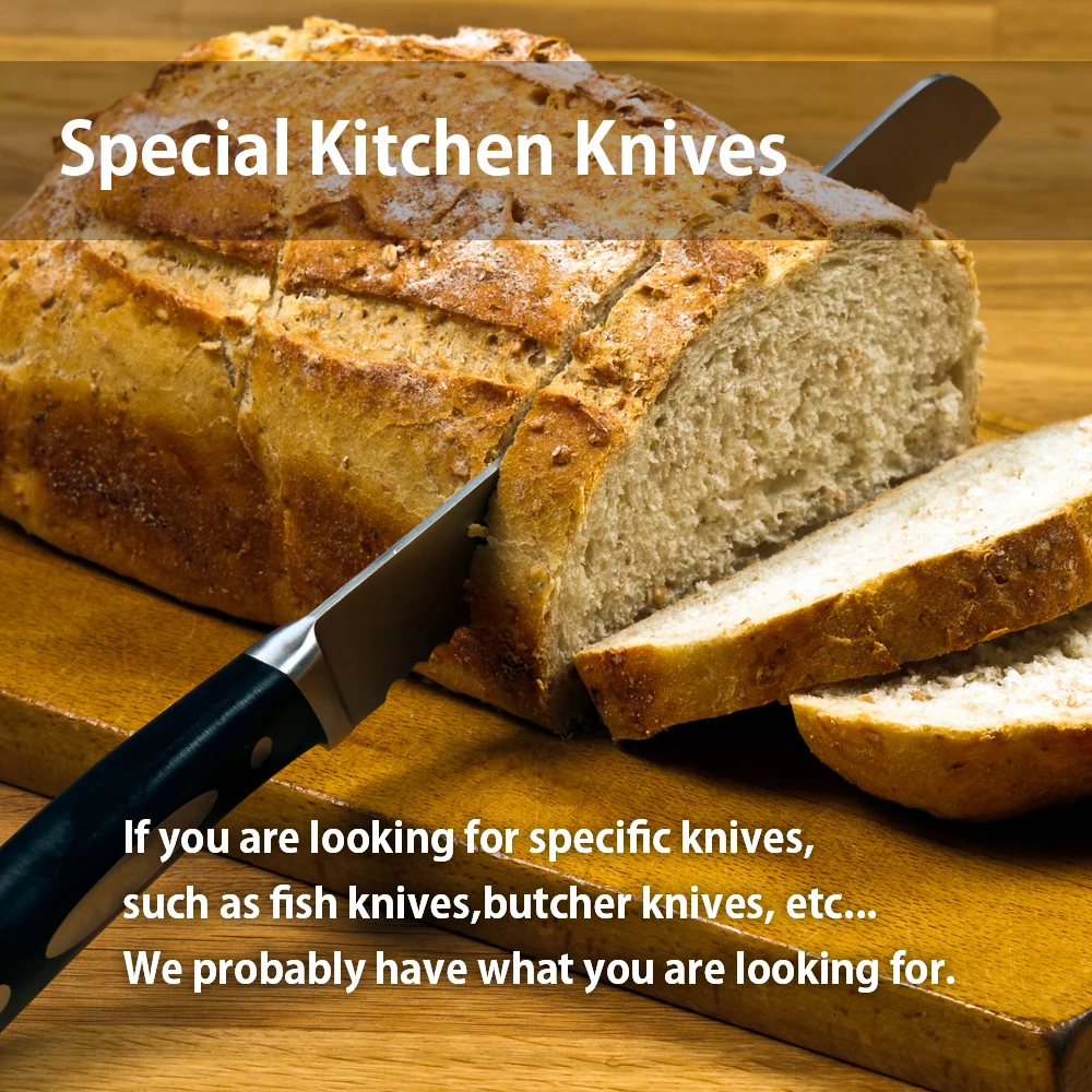 
Japanese kitchen knife. Masamoto, Sakai, Tojiro. 