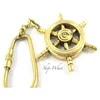 brass ship wheel with key chain manufacturer