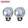 Universal 3 inch H3 12V 24V halogen glass lens auxiliary spot fog light lamp for auto car truck