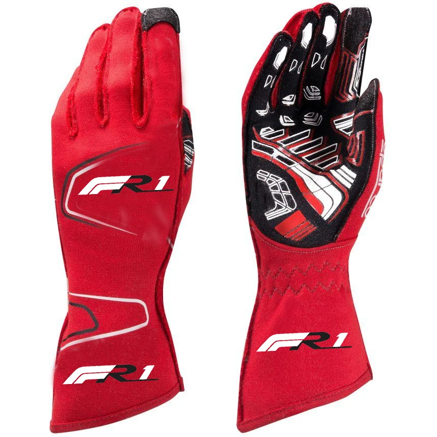 
OEM Pakistan supplier breathable go kart driving outdoor custom karting racing gloves f1 gloves go kart gloves good quality 