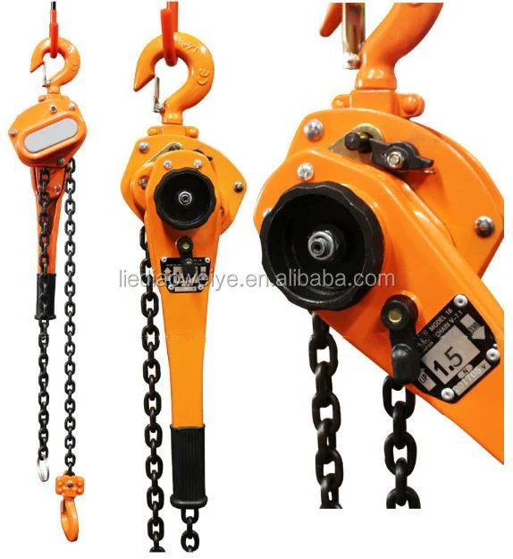 Chain Hoist Ratchet Hoist Ratchet Lever Hoist Pulley 0.75t 1.5t 9t 3t 6t 