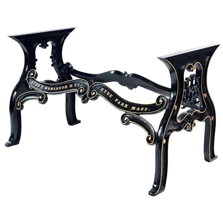 where to buy wrought iron table legs