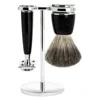 MULTI COLOR High quality shaving brush shave stand and DE safety razor men shaving set for men shave