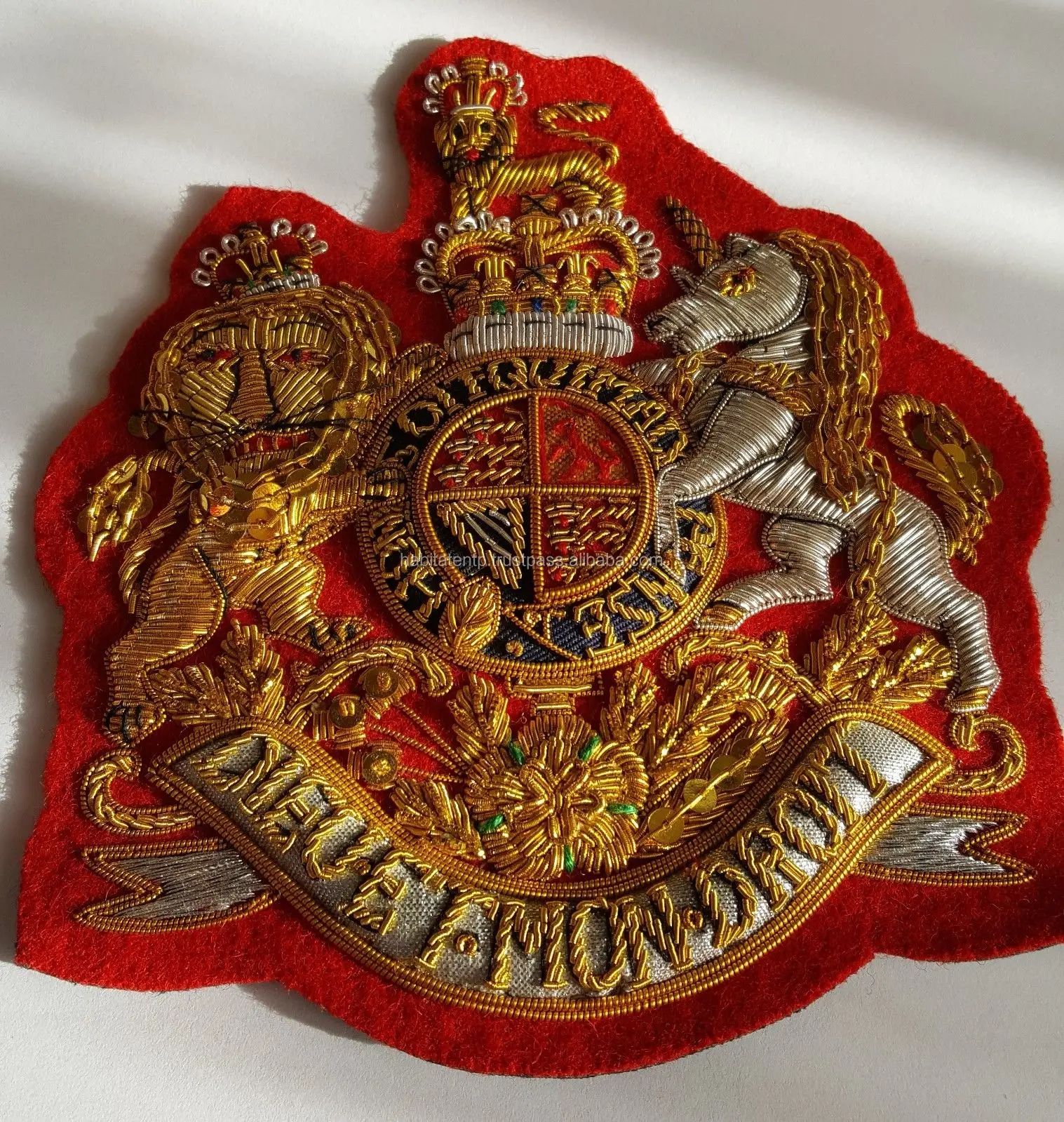 Argyll and Sutherland Highlanders Military Blazer Badge Wire Bullion 