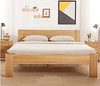 Solid Oak Bed Latest Solid Wooden Bed From Vietnam - Buy Solid Oak Bed ...