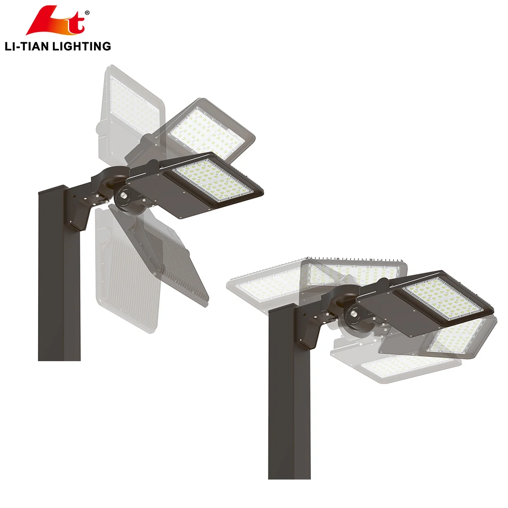 

Aluminum Alloy Lamp Body Material 200w parking lot light 200w street light