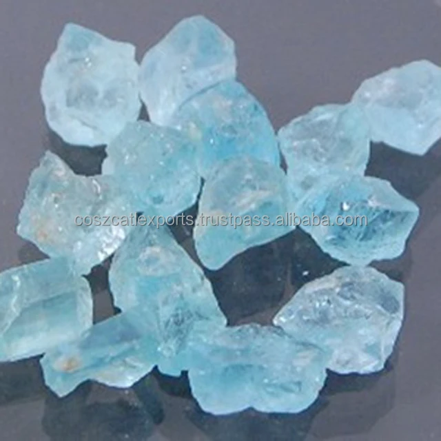 100% Natural Aquamarine Crystal Cabochon Loose Gemstone In Wholesale Price