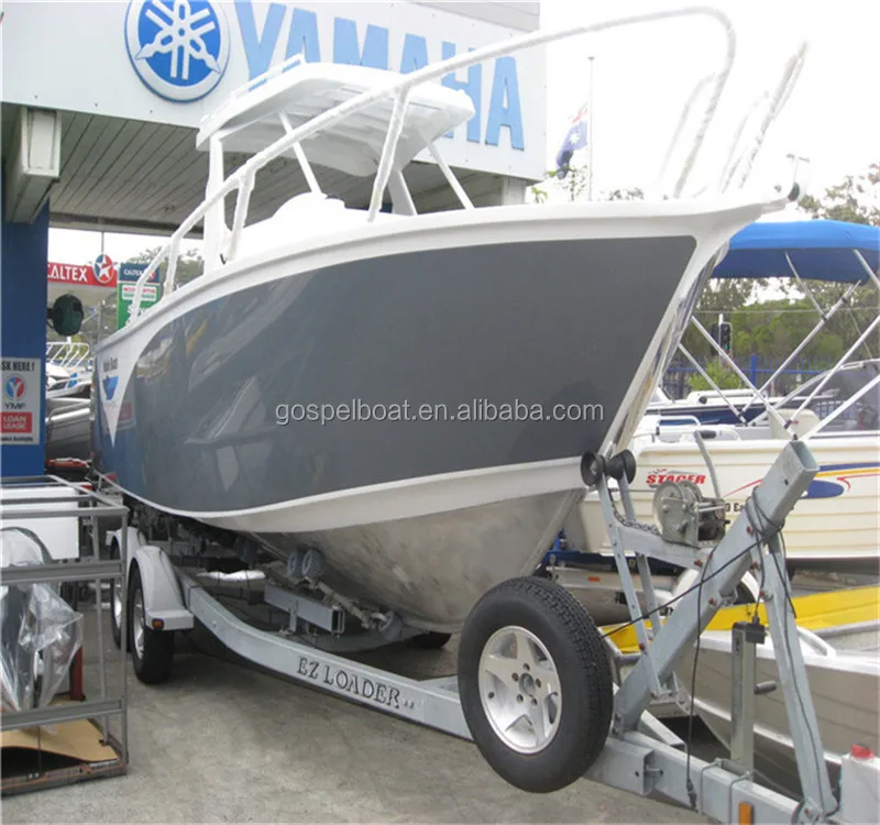 Europe CE 23ft Aluminium cabin cruiser boats