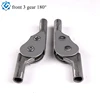 Adjust front 3 gear 180 degree multi-angle folding lazy sofa recliner leisure sofa bed mechanism parts tube connecting hinge
