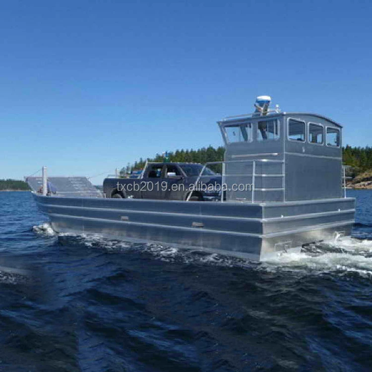10m Aluminum Landing Craft Work Boats With 5 Tons Loading Capacity