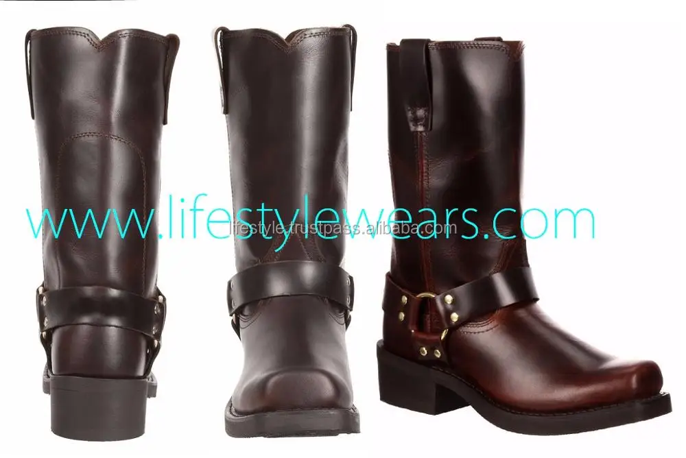 Riding Boots Red Motorcycle Boots Mens Leather Motorcycle Boots Buy