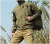 Tactical Soft shell Waterproof Outdoors Military Jacket Men Autumn Army Train Windproof Sports Hunting Bomber Jacket