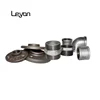 NPT threaded black floor flange ASTM standard galvanized pipe fitting 1/2"-4" nipple/ socket/ elbow/ bushing