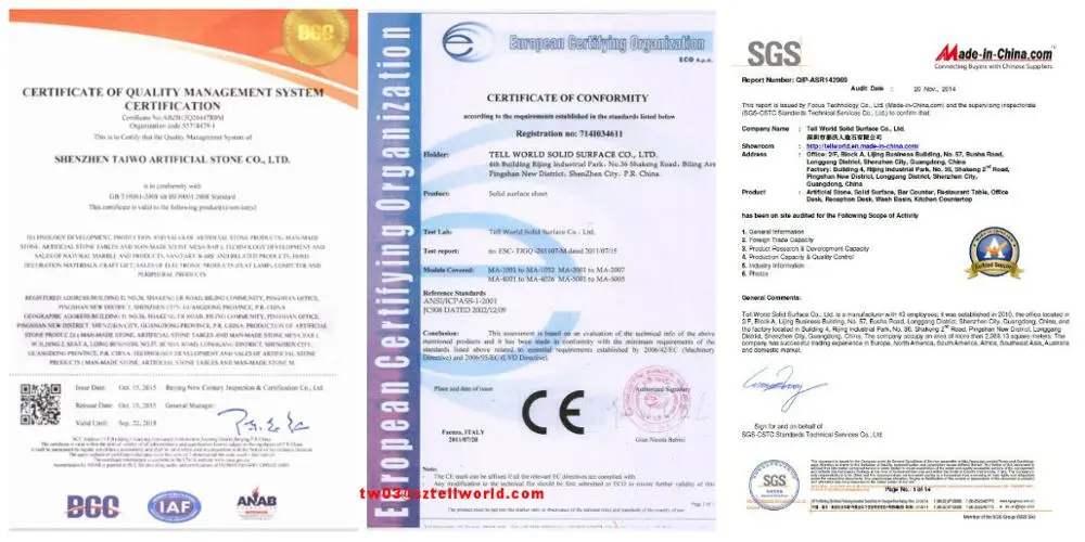 Fast food  chinese acrylic solid surface restaurant dinning table and chairs