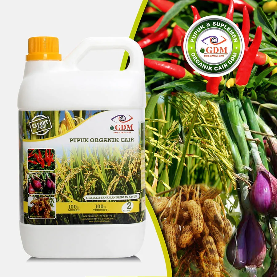 
GDM Liquid Bio Organic Fertilizer and The Best quality in Asian 
