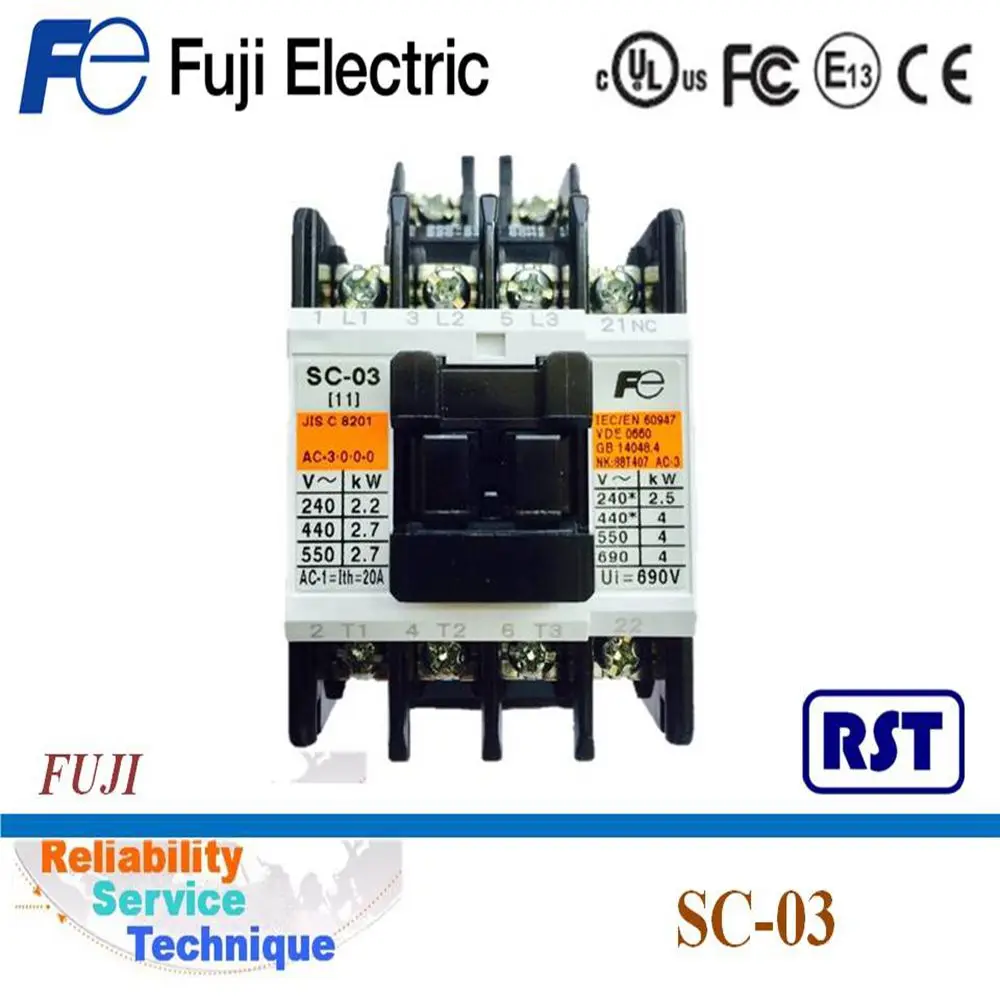 電磁接触器100-120V SC-N6-