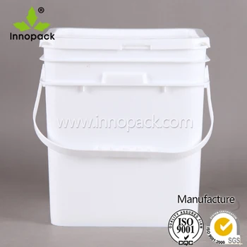 square pails with lids for sale