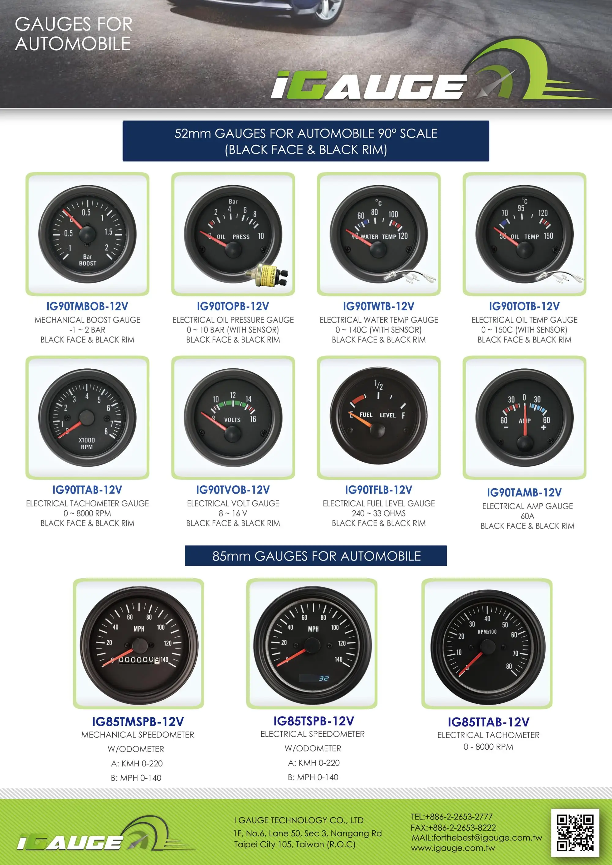 Igauge Car 90_Black (2)