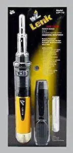 Wall Lenk LSP-60K-1 SOLDERPRO 60 4-in-1 Butane Powered Soldering Iron /& Blow Torch Kit
