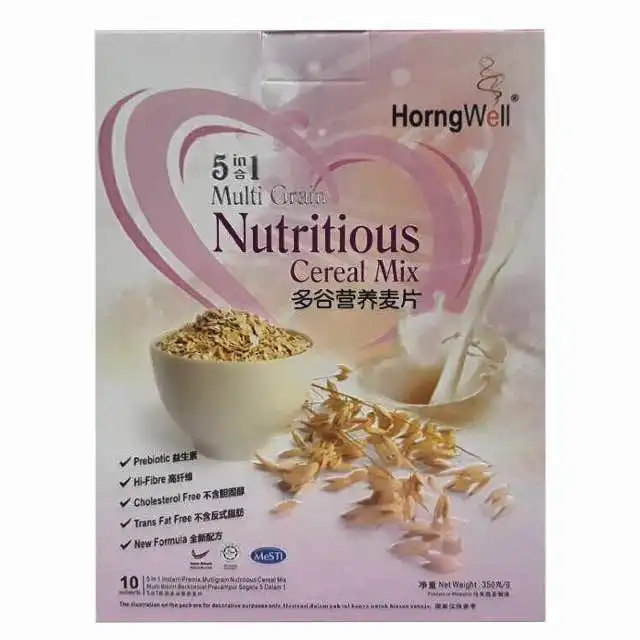
5 in 1 Multigrain Nutritious Malted Breakfast Oats Cereal Mix 