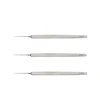 Straight Shaft Single Ended Hooked Tip Design Flat Handle 127mm Overall Length Ophthalmic Jaffe Iris Hook