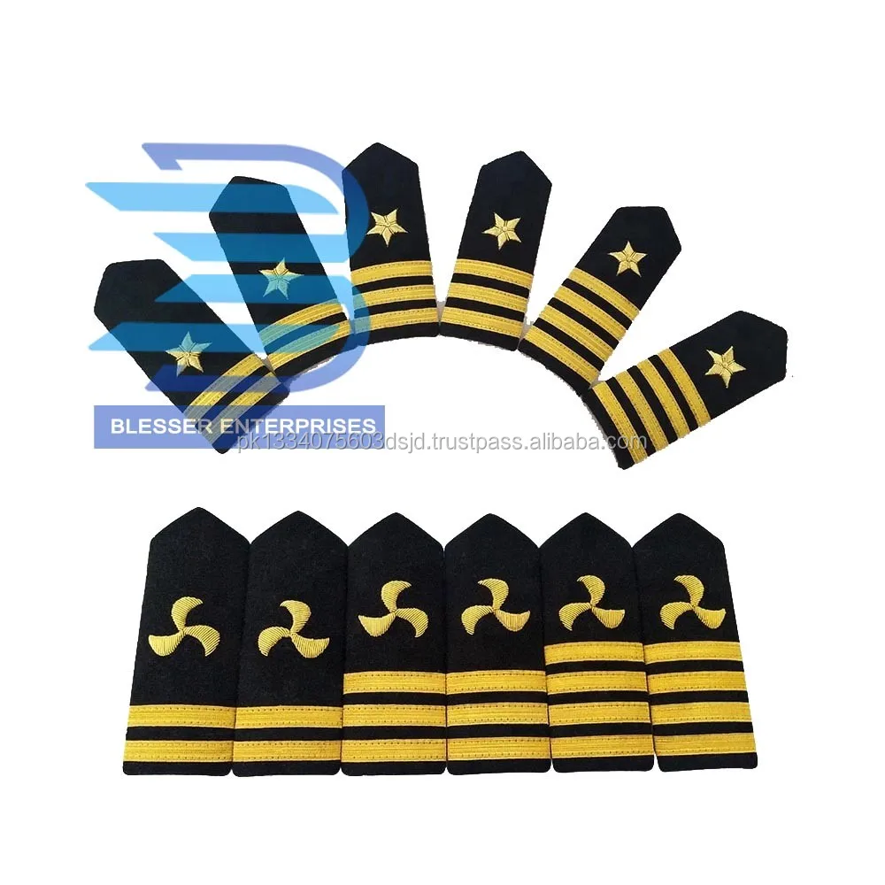 Top Quality Military Uniforms Epaulettes Officer Shoulder Board
