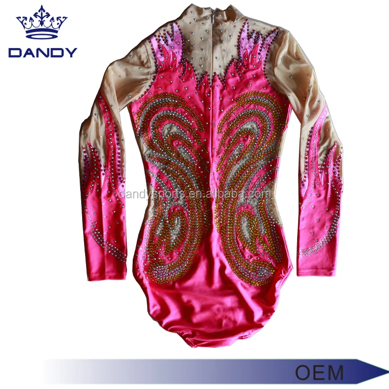 Wholesale Cheap Rhythmic Gymnastics Leotards Hot Sale Girls Gymnastics