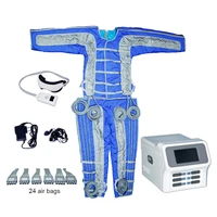 

24 air bags 20 to 360 mmHg Pressotherapy 4 in 1 Jacket pants eye massage slimming beauty instrument cellulite reduction