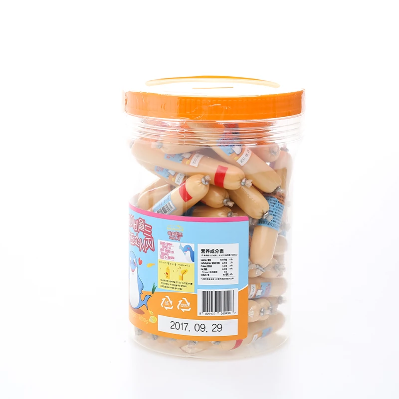 
Exported good quality machine make sausages Babyworld codfish sausage 20g original 