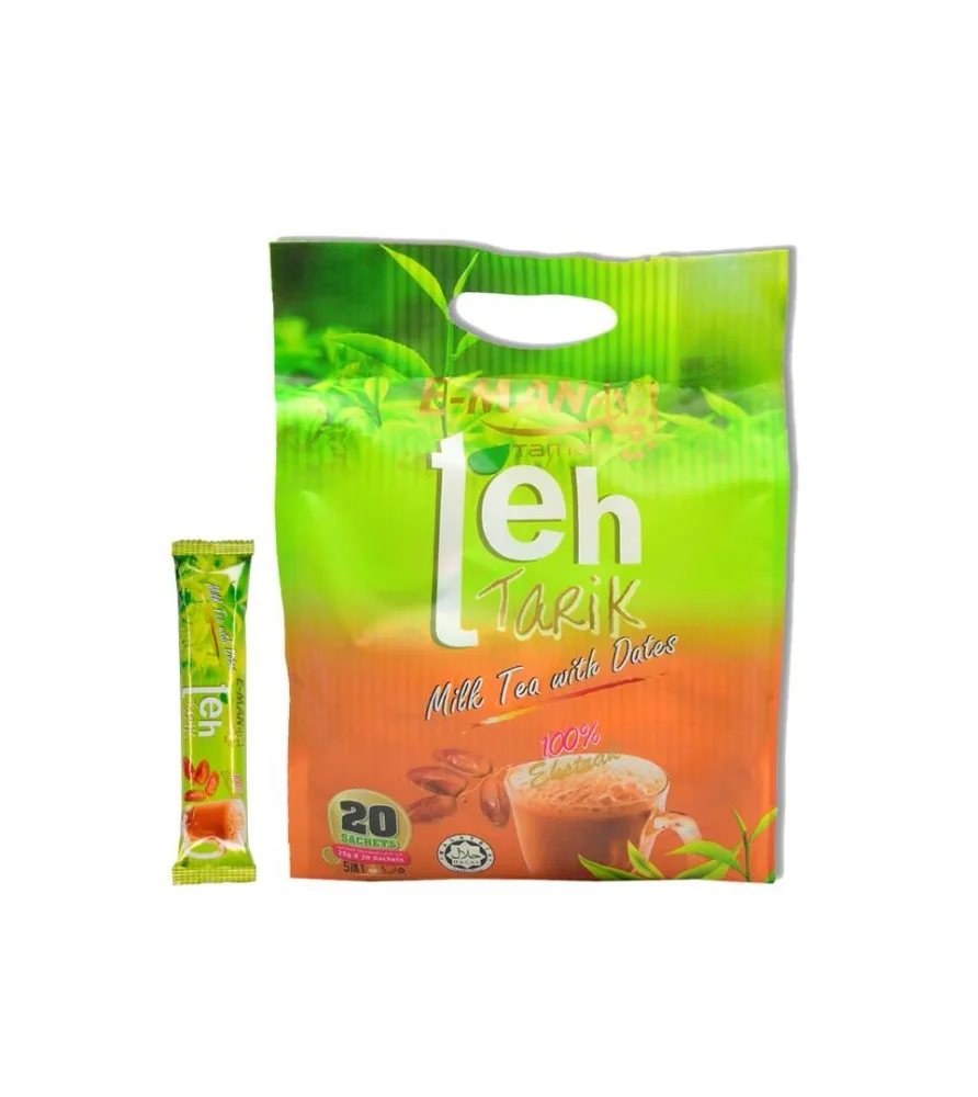 
Premium High Quality Instant Milk Tea Drink with Dates Teh Tarik from Malaysia 