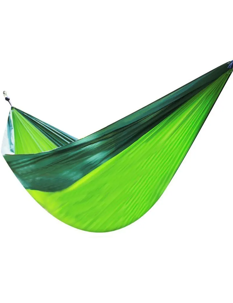 YKMM Outdoor leisure hammock - Ultra-light Parachute Cloth Hammock Outdoor Camping Leisure Hammock, Size Optional --Ultralight convenient hammock