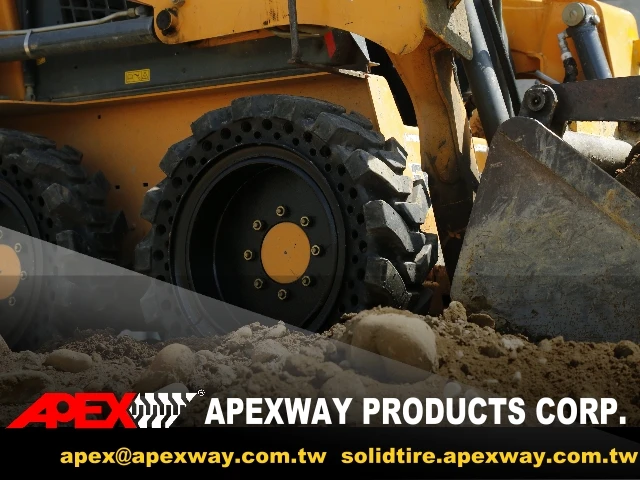 APEX Skid Loader Solid Tire