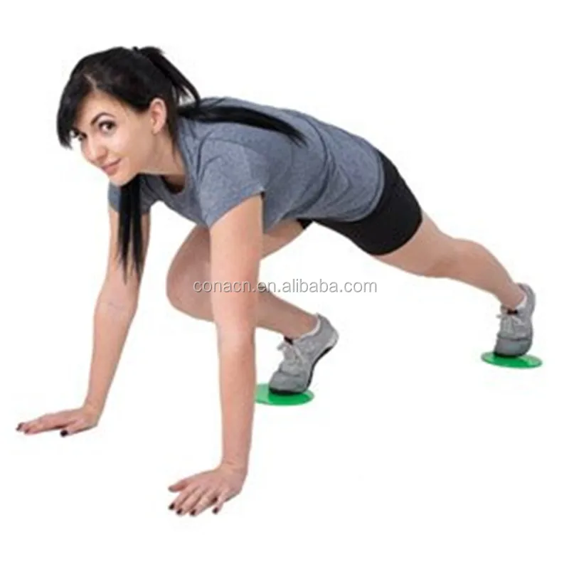 High Quality Home Fitness Equipment Dual Sided Gliders Core Sliders