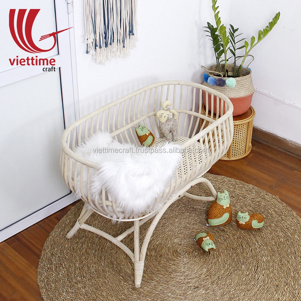 rattan cradle