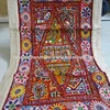 Wall Hanging Vintage Tapestry Antique Indian Handmade Embroidered Patchwork