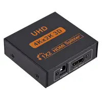 

Universal 3D 4K*2K Full HD 1080p 1X2 HD Splitter 2 Ports Hub hdmi Repeater Amplified for hdmi Adapter S US/EU/UK/AU Plug