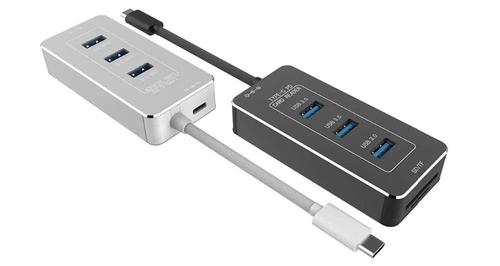 firewire usb-c card reader combo with usb 3.0 3.1 type c male co