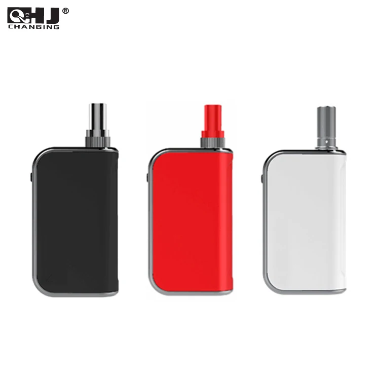 

510 Thread Komodo C5 Box Mod 400 mAh Preheat Battery 1.0ml/0.5ml Capacity Liberty Vape Cartridge, Black/white/red/blue