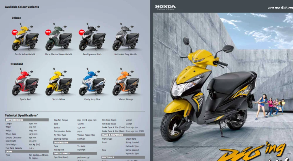 
Motorcycle Honda Dig Axis 110CC 