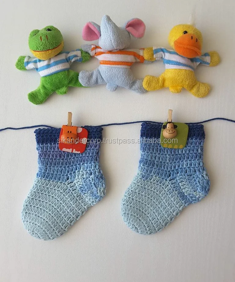 
Crochet Handmade Baby Blanket with matching Socks 