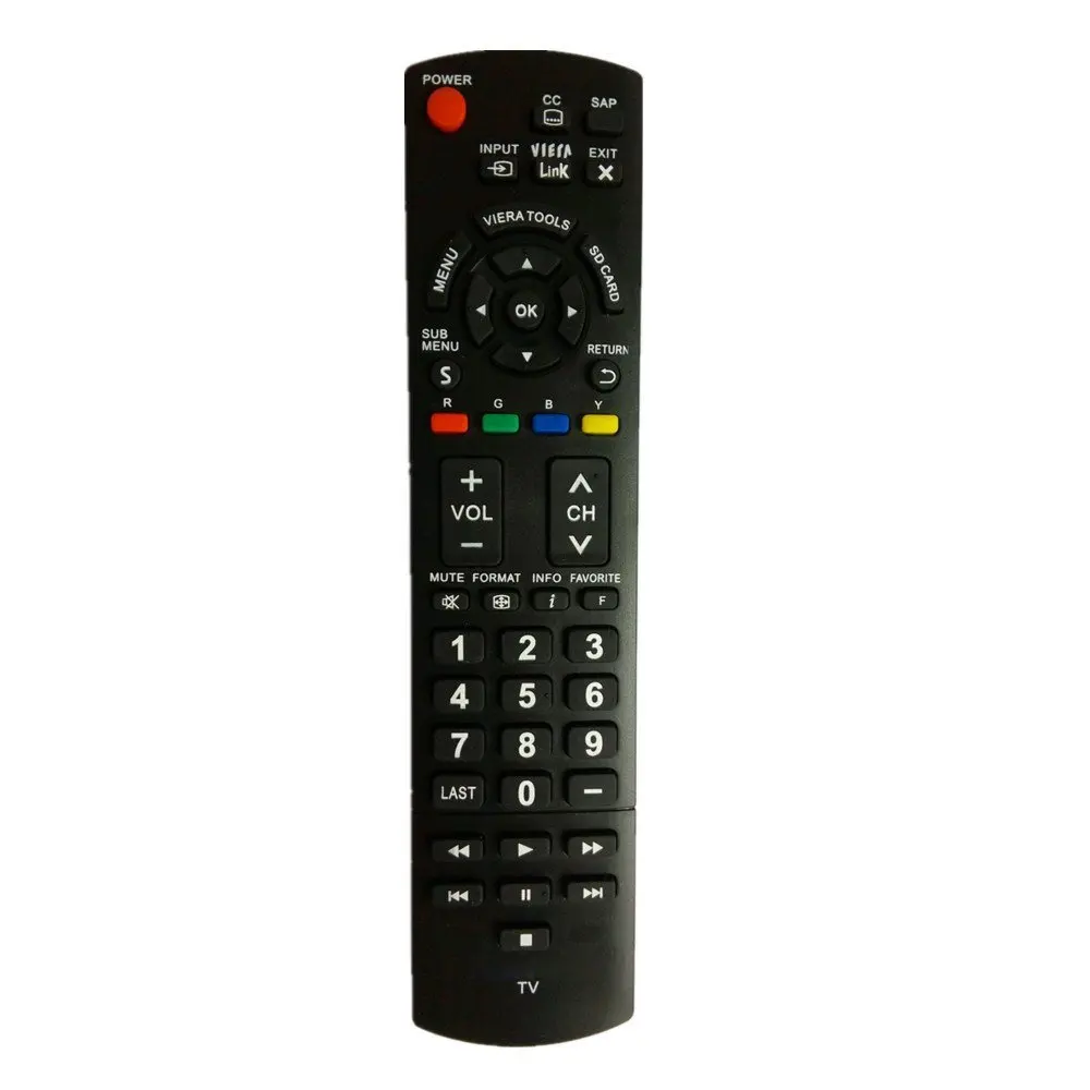 Universal Replacement Remote Control Fit for N2QAYB000570 TC-P50U50 TC-42PS14 TC-50PS14 Viera LCD LED PLASMA HDTV TV