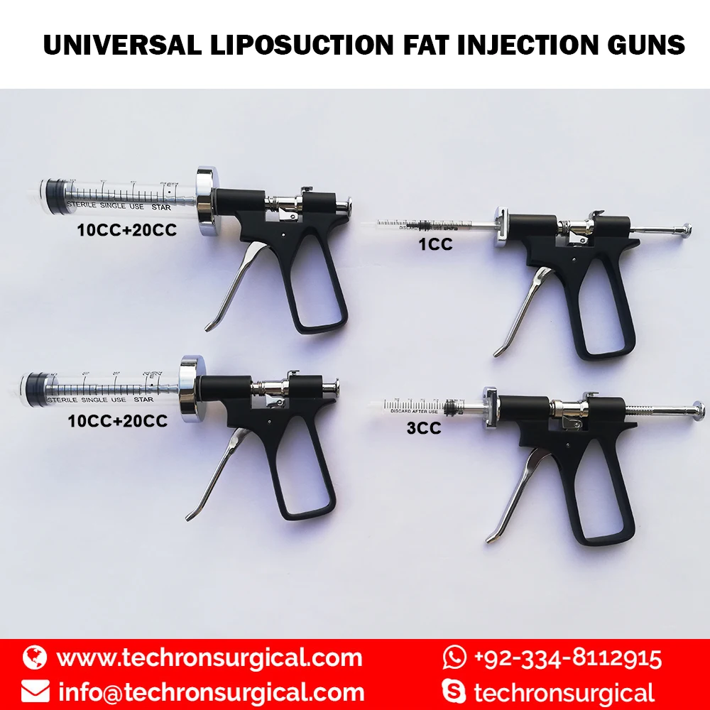 Liposuction Universal Fat Injection Gun for 1cc Syringes, View Brand