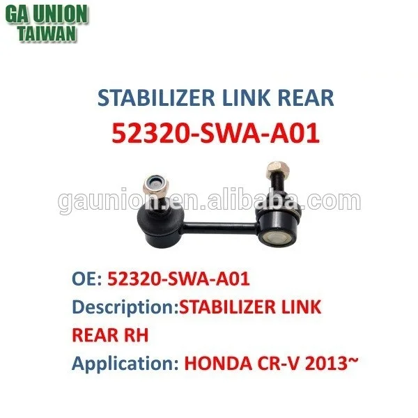 Stabilizer Link Rear 52320-swa-a01 For Honda - Buy Stabilizer Link ...