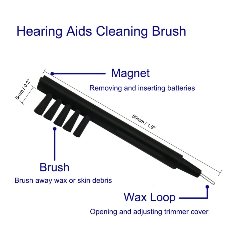 China Hearing Aid Cleaning Brush With And Loop,Hearing Aids