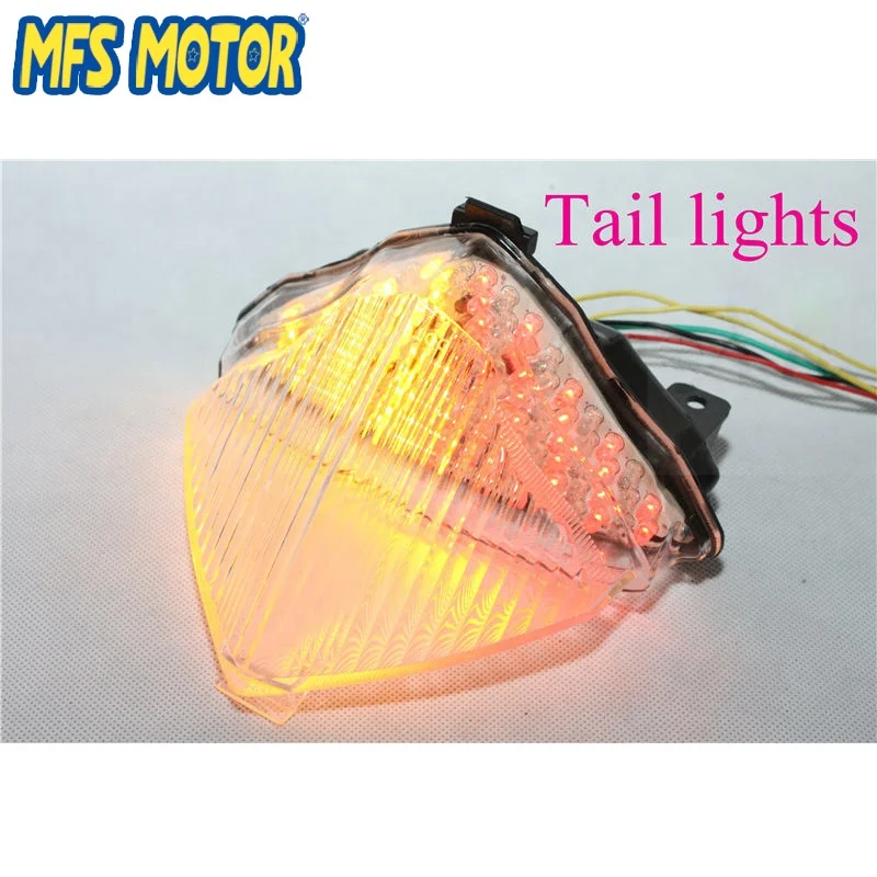 

Motorcycle parts tail signal lamp for Yamaha YZF-R1 2004 2005 2006 Clear, As photo show