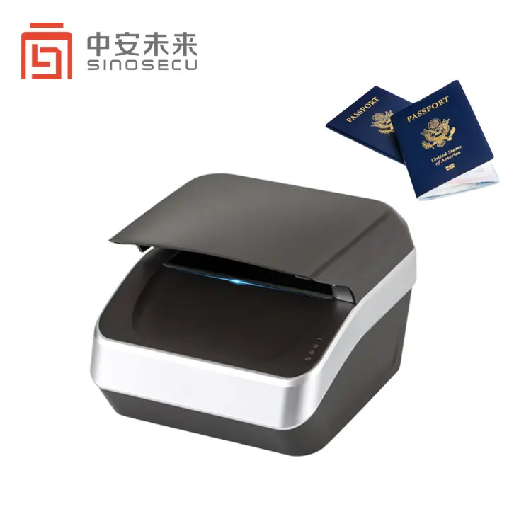 

Compatible full page IR UV light ocr rfid Passport Reader card scanner for self service desktop and access control system