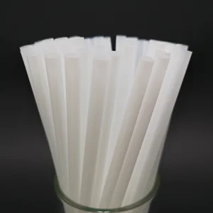 Image of Compostable Plant Based Drinking PLA Straw