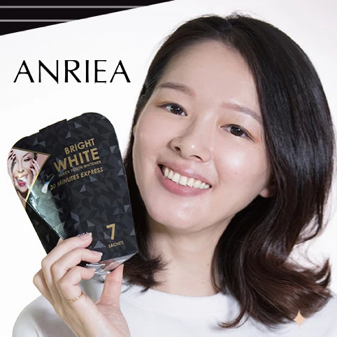 

Anriea 3d white teeth Whitestrips Professional effect 1 box 7 Pouches Original Oral Hygiene crest Teeth Whitening strips