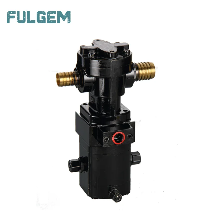 
Hydraulic motor driven brine salt water pump 